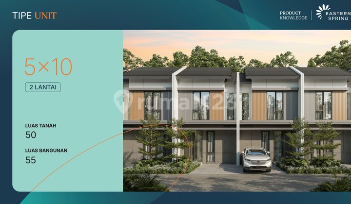 Baru Dari Eastern Spring 2 dan 3 Lantai Attic Lagi Progres Bangun Surabaya