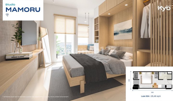 Apartemen Ready Kyo Society Surabaya Siap Pakai 