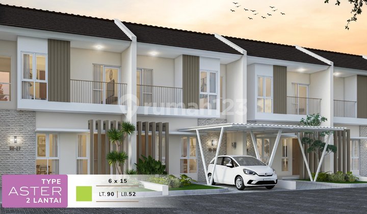 Termuarah 70% Progres Bangun The Cemandi 1 Dan 2 Lantai Dekat Surabaya