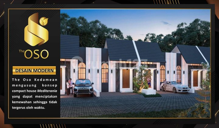 Rumah 1 Lantai Nol Jalan The Oso Kedamean Unit Ready Siap Huni