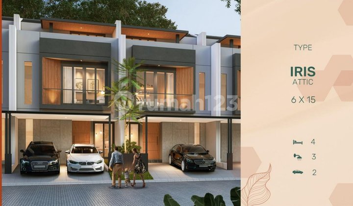 Jual Unit Cluster Nortwest Central Citraland 2 Lantai Semi Furnish Harga Mulai 1 M_an