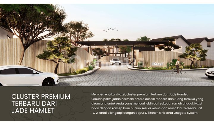 Cluster Baru Hasel 1 dan 2 Lantai Jade Hamlet Nol Jalan Progres Bangun
