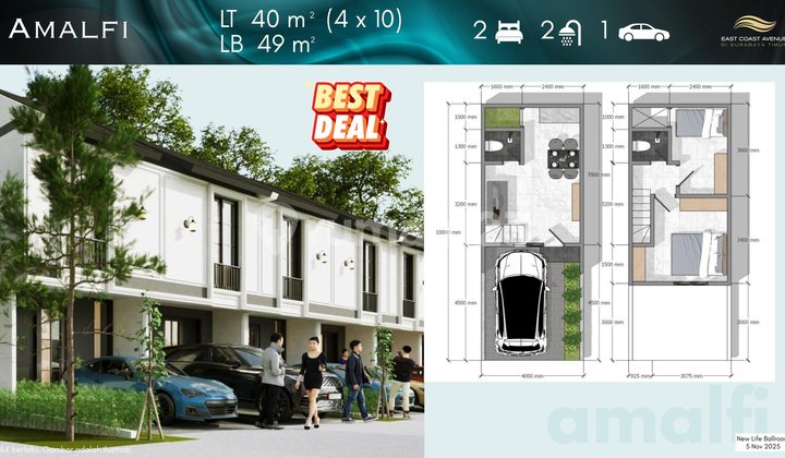 Jual Unit East Coast 2 Lantai Semua Harga Inden Perdana 700 Jutaa
