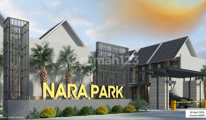 Jual Unit Nara Park Residence 1 dan 2 Lantai Rungkut Surabaya