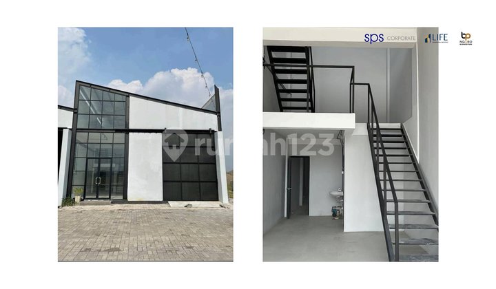 Perudang Bisnis Park Baru Siap Pakai Ada Kantor Parkir Luas