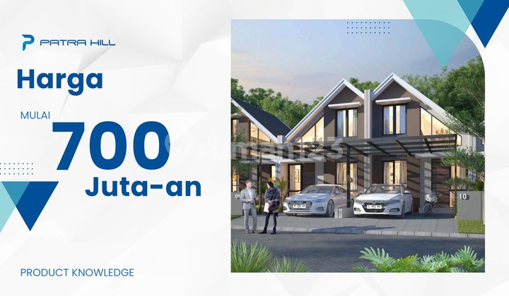 Jual Unit Rumah 1 Lantai Patra Hill Harga Perdana 700 Jutaan 2