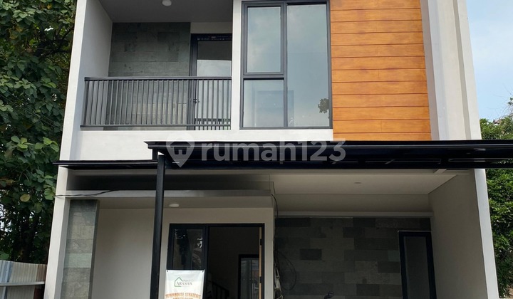 Jual Unit Rumah 2 Lantai Nol Jalan Grand Arasha Jatiasih Bekasi