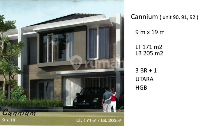 For Sale: Manyar Garden Regency 2-Story Ready-to-Occupy Unit, East Surabaya 2
