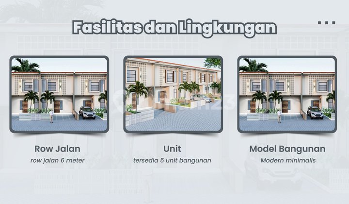 Unit Ready 2 Floors Asha Residence Width 6 Price 400 Million