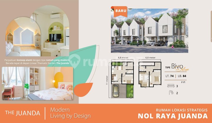 Unit Sudah Ready The Juada Residence Hunian 1 Dan 2 Lantai  2