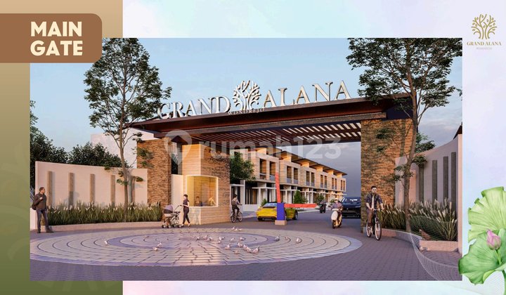 Jual Rumah 1 dan 2 Lantai Grand Alana Wonorejo Progres Bangun