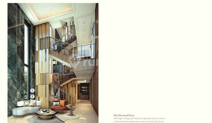 Layton Type Baru 3 Lantai Furnish Nava Park Residence Ready Unit