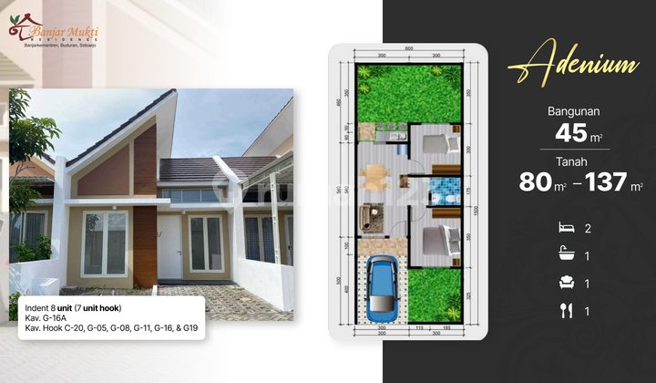 Rumah 1 Lantai Ready Semi Furnish Siap Huni 700 Jutaan 2