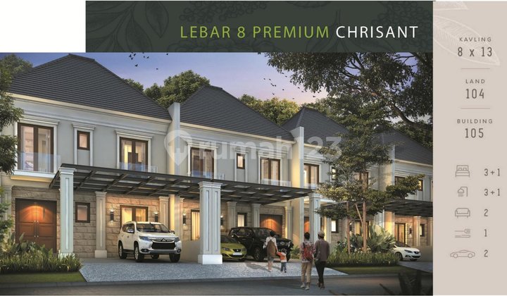 Rumah Stok Baru Ready 2 Lantai Greenland Surabaya Barat Nol Jalan 2