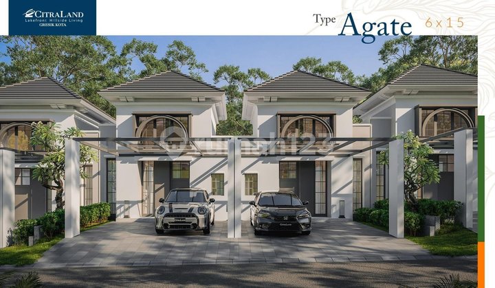 For sale, Agate unit type, Citraland Gresik Housing, 1 and 2 floors, construction in progress. For sale, Agate unit type, Citraland Gresik Housing, 1 and 2 floors, construction in progress.