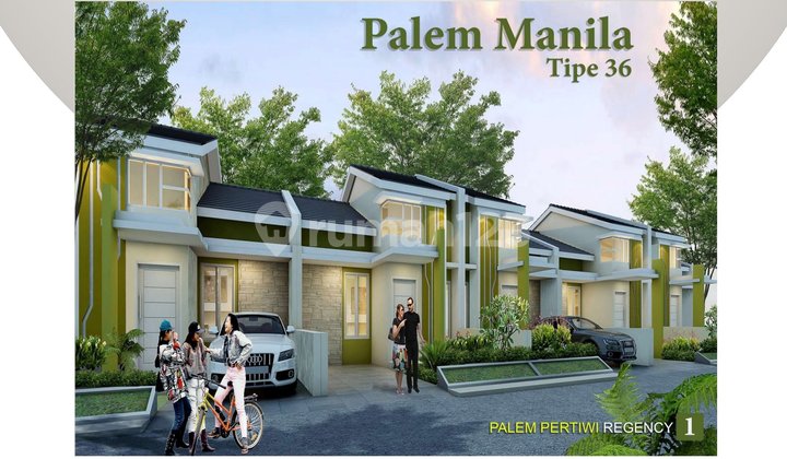Jual Unit Palm Pertiwi Ready Siap Huni Mulai Lebar 6 Murah 400 Jutaan