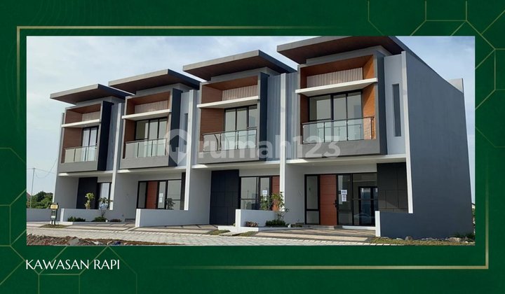 Jual Unit Rumah 2 Lantai Baru Safira Gold Mansian Harga Mulai 800 Jutaan Sukodono Sidoarjo