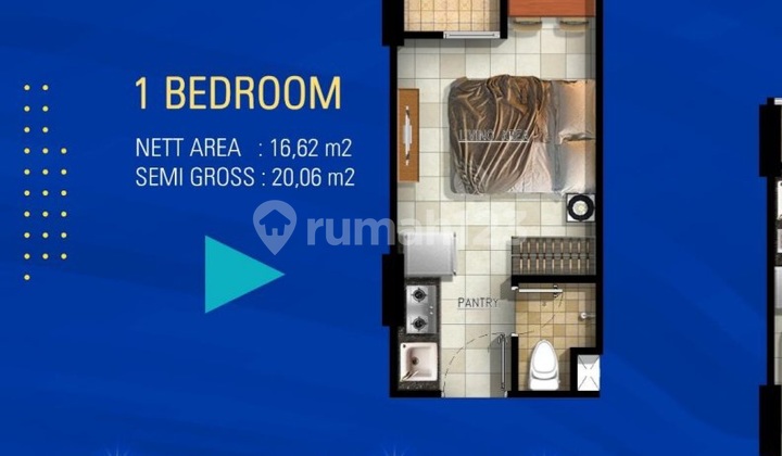 Ready Units at Gunawangsa Gresik Superblock Apartments, Available Furnished or Unfurnished, Move-in Ready