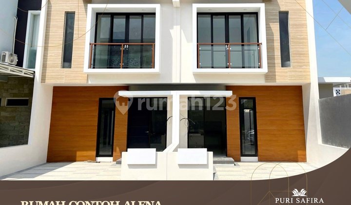 Jual Unit Type Alena 2 Lantai Perumahan Puri Safira Regency Ready Menganti Gresik