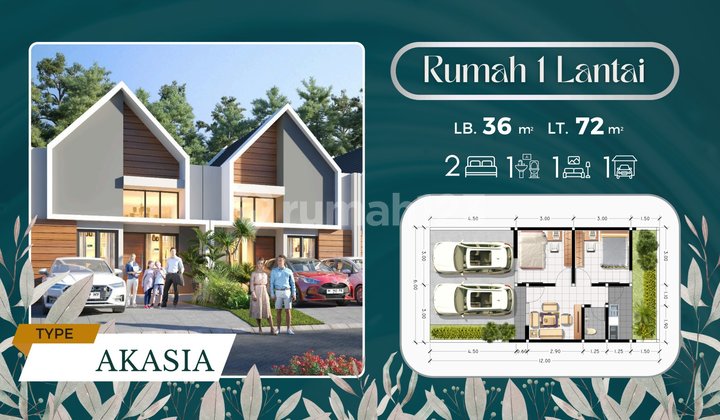 Rumah Baru Harga Inden 300 Jutaan Hasbana Land Juanda Cukup Boking 1 Juta 