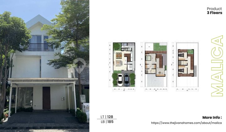 Jual Unit The Jivana Home 1 2 Dan3 Lantai Ready Unit Gedangan Sidoarjo