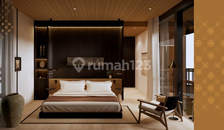 Damara Jimbaran Green Villa Dyra Type 2 Floors Furnished Ready