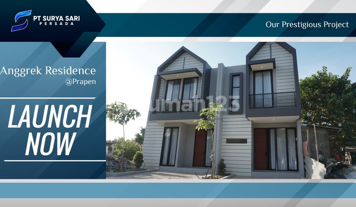 Jual Rumah Anggrek Residence Bisa Ditinggali Ato Di Kos Kan 2 Lantai Progres