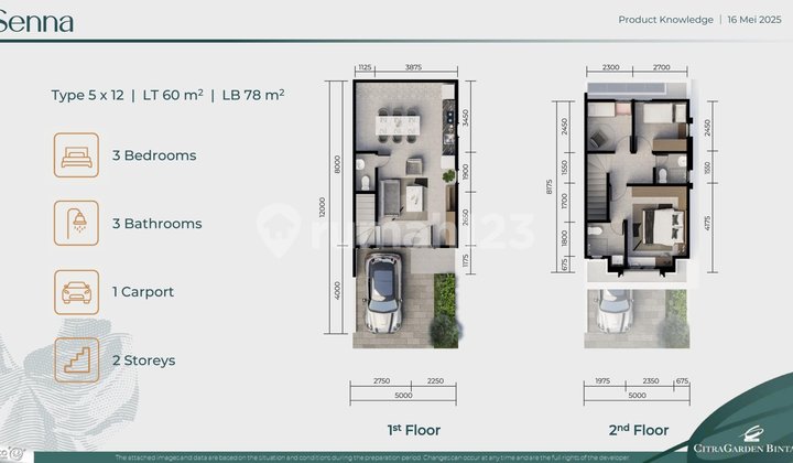 Jual Unit Citra Garden Bintaro Type Senna 2 Lantai Semi Furnish Jual Unit Citra Garden Bintaro Type Senna 2 Lantai Semi Furnish