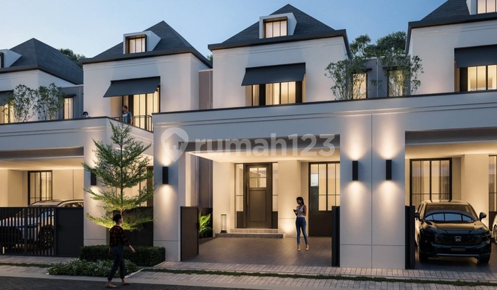 Cluster Baru Montgomery Row Tipe Elston 2 Lantai Grand Harvest Hunian Mmewah Didalamnya 2