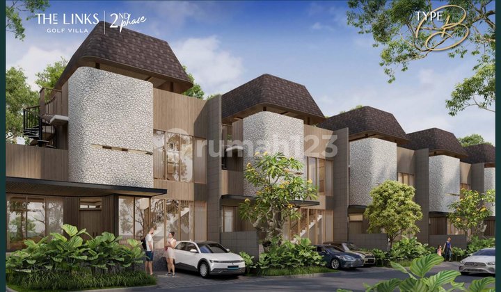 Jual Unit Vila The Link 2 Dan 3 Lantai Rothop Semi Furnish Badung 2