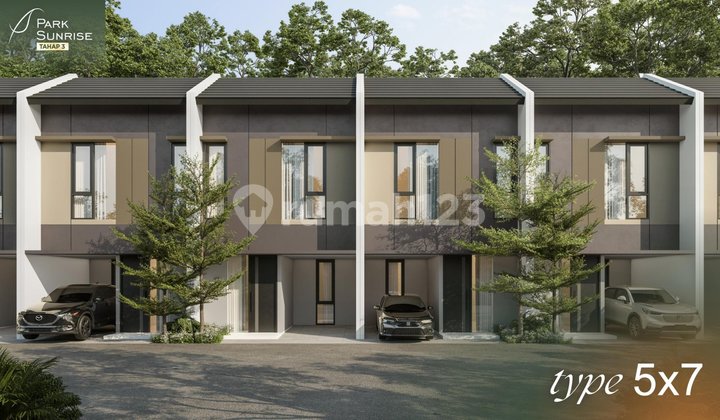 Jual Unit Phase 3 Park Sunrise 2 Lantai Siap Bangun