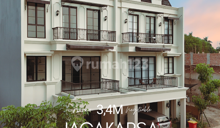 For Sale Rumah American Classic 3 Lantai + Rooftop Type Cendana Dalam Cluster Mewah Di Jagakarsa 1