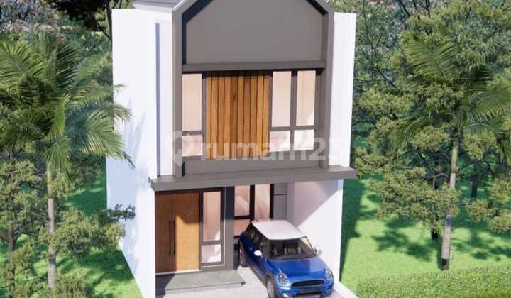 Brand New Scandinavian House Dlm Cluster Dekat Sekali Ke Jalan Raya Kalisari Jak Tim 2