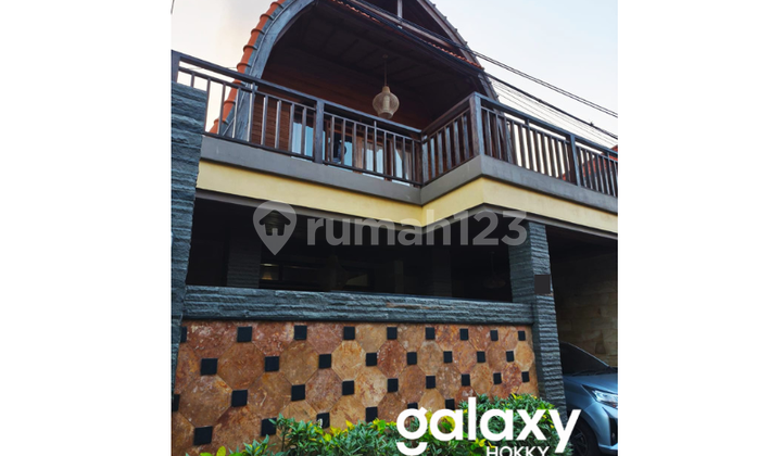 DIJUAL VILLA WOODEN BARN HOUSE STYLE DI NUANSA ANGKASA UNGASAN BADUNG - BALI 