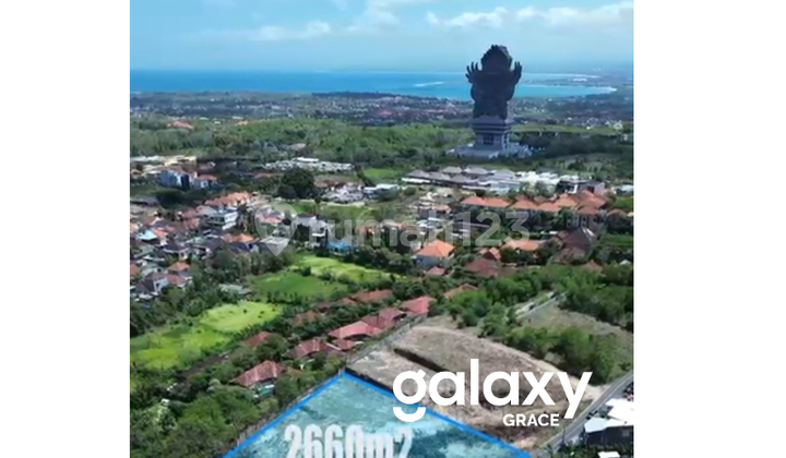 DIJUAL TANAH ZONA PEMUKIMAN DI MERAK UNGASAN BADUNG - BALI 