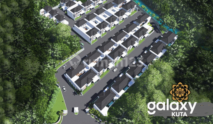 DIJUAL 4 UNIT RUMAH CLUSTER DENGAN ONE GATE SYTEM DI KESIMAN DENPASAR - BALI  2
