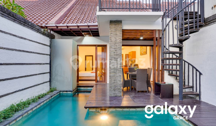 FOR SALE BEAUTIFUL FULLY FURNISHED VILLA IN KEROBOKAN, BADUNG - BALI