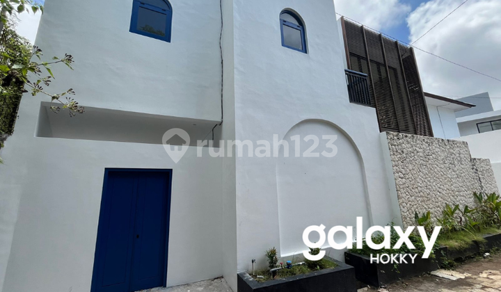 FOR SALE MEDITERRANEAN JUNGLE VIEW VILLA IN KAMPIAL NUSA DUA BADUNG - BALI