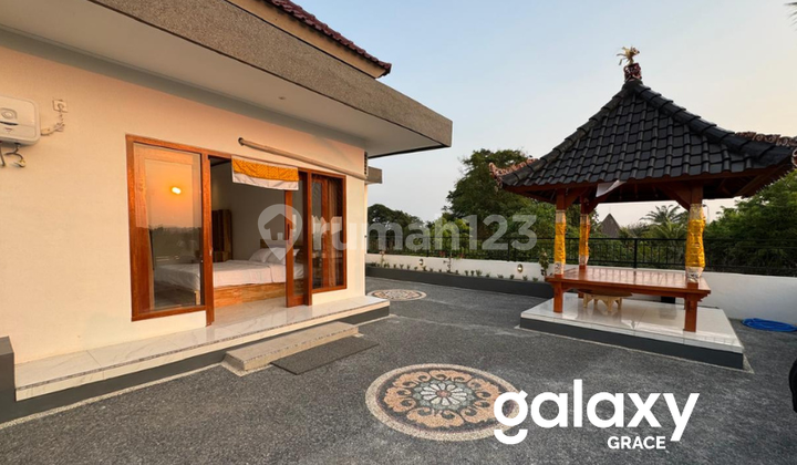 FOR SALE MINIMALIST VILLA WITH BEAUTIFUL SUNSET VIEW IN BANJARANGKAN KLUNGKUNG - BALI