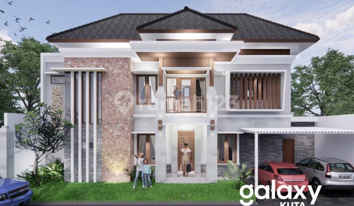 DIJUAL 4 UNIT RUMAH CLUSTER DENGAN ONE GATE SYTEM DI KESIMAN DENPASAR - BALI  1