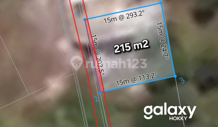 FOR SALE LAND IN VILLA AREA, LABUANSAIT, PECATU, BADUNG - BALI