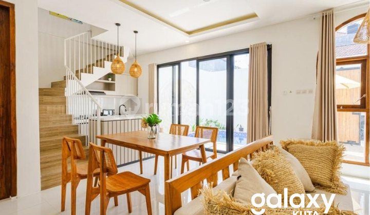 DIJUAL VILLA CANTIK FULLY FURNISH DI TIBUBENENG BADUNG - BALI 