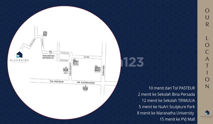 NEW RIVERSIDERE RESIDENCE AT SETRADUTA CIMAHI UTARA  2