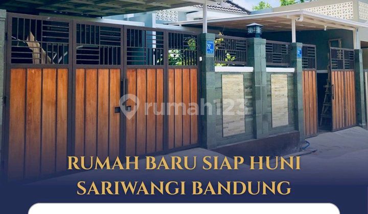 Rumah Baru Siap Huni di Sariwangi Bandung