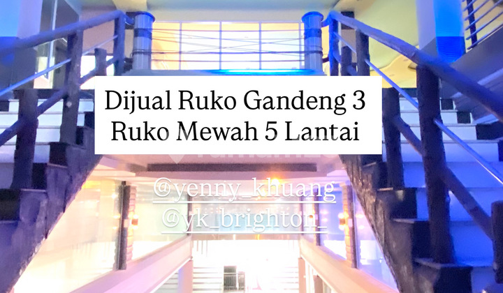 Ruko Gandeng 3 Ruko Bisnis Ruko Mewah Full Furnished Turun Harga.