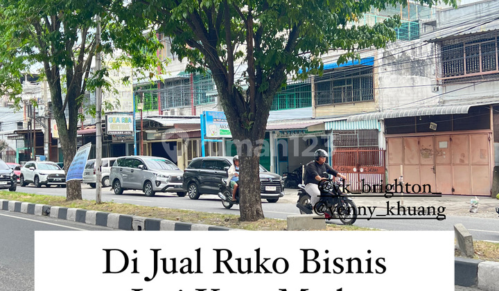 Di Jual Ruko Bisnis - Inti Kota Medan Jalan Besar AKSARA Di Jual Ruko Bisnis - Inti Kota Medan Jalan Besar AKSARA