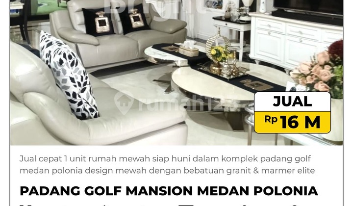 Jual Cepat Rumah Mewah Siap Huni Komplek Padang Golf Polonia Mdn Jual Cepat Rumah Mewah Siap Huni Komplek Padang Golf Polonia Mdn