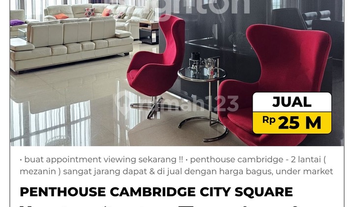 For Sale 1 Unit Penthouse Ready to Occupied Fully Furnished