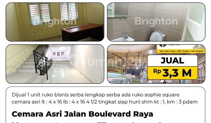 For Sale: 1 Complete and All-inclusive Business Shophouse Unit 2