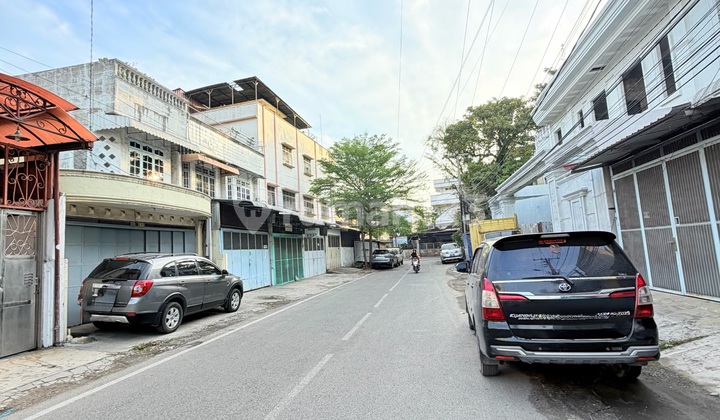 For Sale Row House on Gandhi Street Medan, Prime Location in Medan City Center. 2